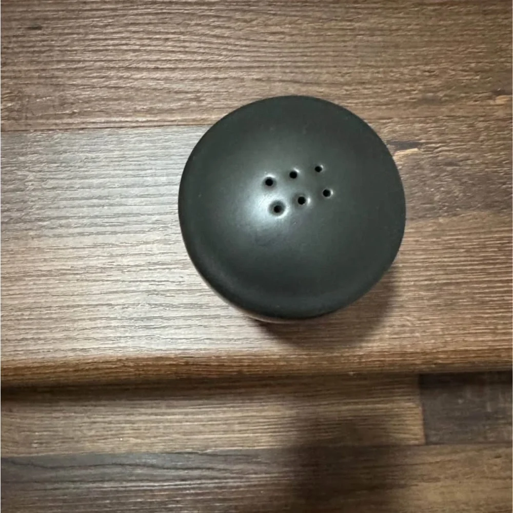 Noritake colorwave graphite salt shaker